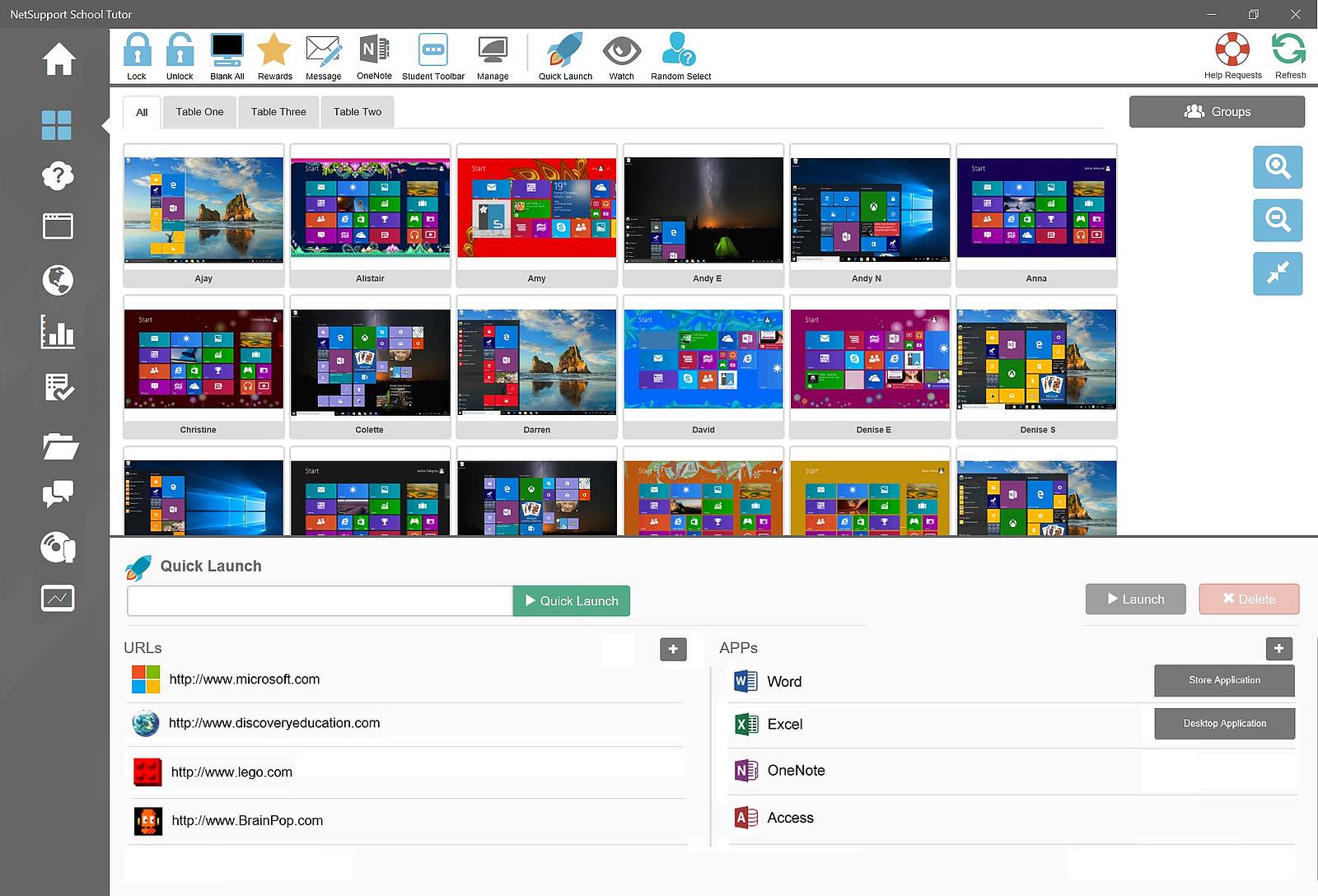 Integriertes Monitoring bei Online-Trainings