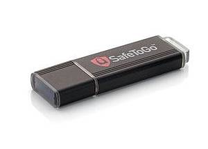 Safetogo USB-3.0 Stick mit 256-bit AES Hardwareverschlüsselung