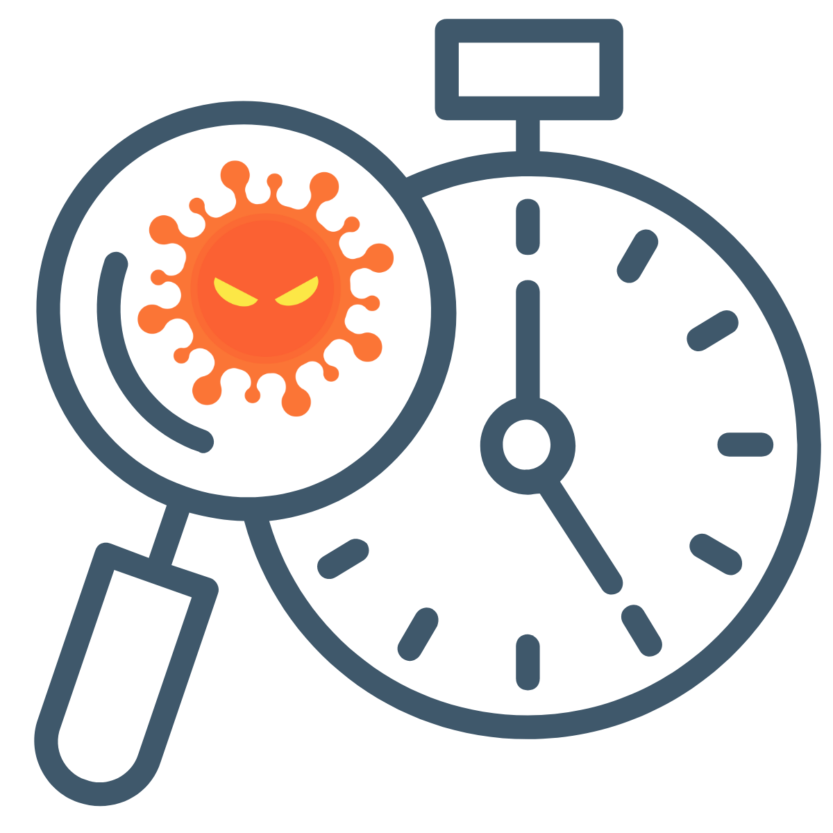 Endpoint Detection Response EDR Echtzeit-Erkennung Icon
