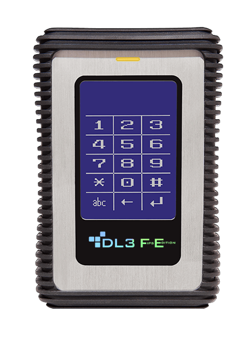 Hardwareverschlüsselte Festplatte Datalocker DL3 FE