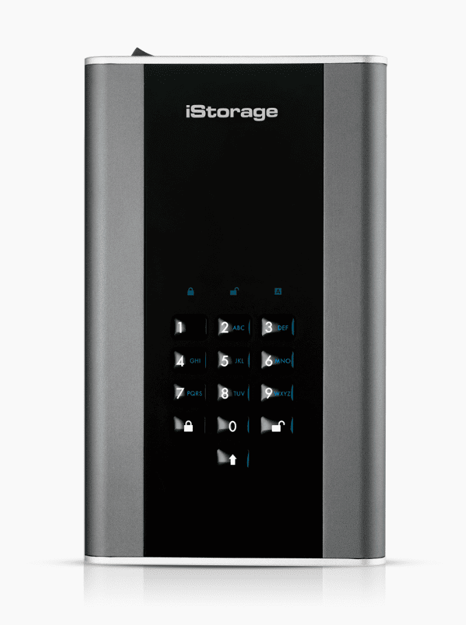 Front iStorage diskAshur DT2
